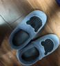 京东京造家居包脚棉拖鞋 冬季室内防臭防滑保暖厚底踩屎感男款 灰色44-45 实拍图