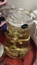 乐美雅玻璃水壶冷水壶大口径饮料茶壶冰箱家用大容量鸭嘴壶1.3L凉水壶 实拍图