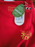 红豆儿童内衣套装纯棉男童秋衣秋裤本命年红色女童新年衣服H1105 160 实拍图