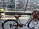 凤凰（Phoenix）自行车千鹤女式轻便成人城市学生儿童通勤车 24英寸单速 米黄色 实拍图