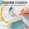 贝肽斯宝宝罩衣春秋款外穿围兜儿童吃饭男女灯芯绒反穿衣 小小宇航员M 实拍图
