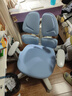 护童（Totguard）儿童学习椅可调节升降学生正姿四背坐姿椅 G985_奇思蓝 带脚踏 实拍图
