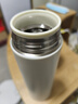 京东京造 保温杯 水杯男士女儿童咖啡 316L不锈钢【无缝内胆】白500ml 实拍图