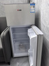 志高电冰箱双门家用节能冰箱出租屋冷藏冷冻环保迷你冰箱办公室公寓租房宿舍低噪电冰箱 S192银色一级能效【万人推荐】 实拍图