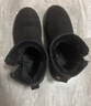 森馬（senma）时尚潮流经典男靴套脚加绒保暖雪地靴男710430702 夜空黑 40码 实拍图