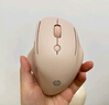 惠普（HP）Engineer1人体工学鼠标中小手女性鼠标 奶茶色 无线蓝牙双模式办公 4000DPI蓝影传感器PAW3220 实拍图