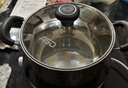 爱仕达（ASD）汤锅 304不锈钢小汤锅 蒸锅复底炖煮锅 20CM燃气电磁炉通用奶锅B1 实拍图
