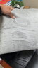 京东京造棉花糖抱枕 超柔棉棉绒沙发床头客厅办公室腰靠枕垫 灰色45x45cm 实拍图