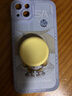 奶小鸭 适用苹果15plus手机壳 iphone15plus保护套镜头全包硅胶防摔超薄创意卡通简约软壳男女款 远峰蓝 实拍图