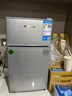 华宝小冰箱小型家用出租房用冷藏冷冻两用一级能效节能省电迷你宿舍寝室办公室二门电冰箱 【店长推荐】48L银色【三天不到一度电】 实拍图