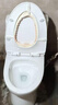 九牧（JOMOO）马桶 家用虹吸式马桶大冲力节水坐便器 防臭瞬冲 易洁抗菌马桶 行业爆款-双旋暴风冲11370-400坑 实拍图