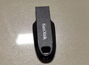 闪迪（SanDisk）64GB USB3.2 U盘 CZ550黑色 读速100MB/s 安全加密 数据恢复 学习办公电脑车载 高速大容量优盘 实拍图