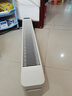 美的（Midea）【APP智能】石墨烯家用踢脚线取暖器 遥控电热电暖器 浴室速热电暖气 节能暖风机全屋升温HDS22LYR 实拍图