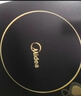 美的（Midea）电磁炉套装家用大功率一键爆炒带锅电磁灶套装火锅电磁炉一体电炒锅WK2102T配双锅 实拍图