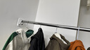 未来式 免打孔阳台伸缩晾衣杆窗帘杆卫生间挂衣凉衣服升缩承重浴帘杆 不锈钢 1.5~2.2米墙距适用 实拍图