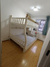 临稚樱桃木上下床实木儿童床男孩女孩高低床卧室上下铺成人双层子母床 梯柜款 上铺宽1.3米下铺宽1.5米 实拍图
