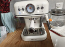 小熊（Bear）咖啡机 小型家用半自动意式 冷热双萃 20Bar泵压强劲蒸汽自动打奶泡 小白咖KFJ-E12S7 新年礼物 实拍图