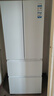 海尔（Haier）冰箱416升超薄零距离自由嵌入式60cm内法式多门四开双门小红花系列一级能效双变频大容量国家补贴 416L+健康黑金净化+母婴三挡变温+WiFi智控 实拍图