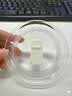 MUJI共聚酯 马克杯用杯盖 防尘 MD3CCC3S 透明 直径96mm 实拍图