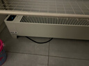 美的（Midea）【APP智能】石墨烯家用踢脚线取暖器 遥控电热电暖器 浴室速热电暖气 节能暖风机全屋升温HDS22LYR 实拍图