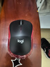 罗技（Logitech）M185鼠标 无线鼠标 办公鼠标 对称鼠标 黑色红边 带无线2.4G接收器 实拍图