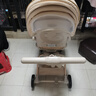 semmook遛娃神器婴儿推车0-6岁用折叠可坐可躺带减震双向高景观溜娃车 香槟金【挡风皮质遮阳棚】【弓形稳固车架】 实拍图