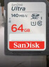 闪迪（SanDisk）64GB SD内存卡 U1 C10 至尊高速存储卡 读速140MB/s 全高清视频 数码相机理想伴侣 实拍图