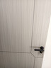 斯罗克室内门免漆木门卧室门和门框一套实木复合碳晶门家用平开门套装门 门底部加装自动回弹密封条【防虫/防风/防尘】 顶配套装门（实木板填充+磁吸锁+升级加厚一体套） 实拍图