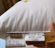 博洋（BEYOND）家纺枕头芯可水洗全棉刺绣单人软枕芯中枕单个装 莲仪48*74cm 实拍图