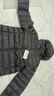 京东京造【air+零压排骨羽绒】轻薄羽绒服男外套冬90鸭绒连帽 曜石黑S 实拍图