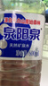 泉阳泉（QUANYANGQUAN） 长白山天然矿泉水 小瓶水 会议用水 600ml*24瓶 整箱塑包装 实拍图