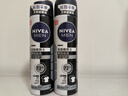 妮维雅（NIVEA）男士黑白出众爽身气雾 150ml*2夏季腋下抑汗干爽喷雾情人节礼物 实拍图