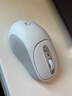 联想（Lenovo）小新M2双模无线蓝牙鼠标 可充电长续航 轻音便携 类肤手感舒适办公鼠标 笔记本平板鼠标M2-BT 白色 实拍图