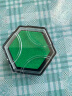 旗牌（Shachihata）Artline 办公文具财务小巧趣味六角多彩手帐印台印泥盒 绿色 NI-RV-G 实拍图