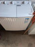 荣事达（Royalstar）洗衣机半自动家用大容量双桶双缸波轮洗衣机脱水甩干双筒 半自动洗衣机 15.5公斤洗+脱【洗10KG+脱5.5KG】 实拍图