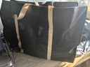 百草园搬家打包袋快递行李袋编织装棉被子的衣物收纳整理神器108L黑3只 实拍图