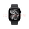 Apple/苹果 【情人节】Watch S11 智能手表GPS款42毫米亮黑色铝金属表壳黑色运动型表带S/M 实拍图