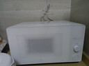 米家小米微波炉家用小型多功能 小尺寸平板式易清洁 大火力均匀加热 机械式旋钮易操作 台式大容量20升 实拍图
