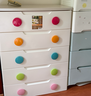 爱丽思（IRIS）儿童抽屉式收纳柜子免安装储物柜家用衣柜爱丽丝婴儿五斗柜塑料柜 【爆】5层【面宽73cm】密闭款 实拍图