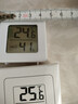 温度计湿度计室内干湿家用小米平替电子温湿度显示器迷你便携高精度壁挂式静音 迷你温湿度计/白色 实拍图