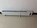 松下（Panasonic）踢脚线取暖器家用轻音石墨烯电暖器移动地暖居浴两用对流大面积电暖气节能制热卧室办公室暖气片 DS-A215ACW【升级三维超薄+AI语音】 实拍图