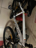 沃雷顿（VORLAD）山地自行车红日300碟刹禧玛诺24速可锁死前叉男士女士通勤单车 白银色26*15.5寸（身高150-170） 实拍图