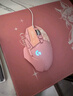 罗技（G） G502 HERO主宰者 有线鼠标 游戏鼠标 吃鸡鼠标 电竞鼠标宏编程可配重HERO引擎 礼盒送男友 G502H-云樱粉+鼠标垫+防滑贴+鼠标盒 实拍图