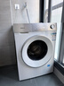 西门子（SIEMENS）小晶钻优享 10KG大容量全自动滚筒洗衣机自带烘干 洗烘一体 蒸气护理 立体烘干WN52B2U08W国家补贴 实拍图