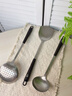 双枪304不锈钢锅铲三件套炒菜铲子汤勺子漏勺厨具套装家用榉木柄 实拍图