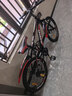 凤凰（Phoenix）儿童自行车山地车男女学生脚踏车6-15岁童车 霸道 黑红色 22寸 实拍图
