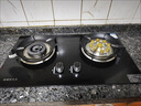 惠普好太太燃气灶天然气煤气灶双灶家用液化气灶具嵌入式台式煤气炉灶台 豪配款 钢化玻璃 5.2kw九腔鸳鸯猛火 防烫提醒 管道天然气 实拍图