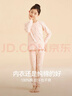 红豆儿童纯棉内衣套装男女童秋衣秋裤睡衣棉毛衫套装M1020肉粉165 实拍图