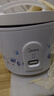 美的（Midea） 微压电饭煲 精铸发热盘大容量简单易控 黑晶内胆家用迷你小电饭锅 1-2-3-5-8人家用商用 4升款 4L 2-6人用 实拍图