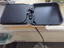 美的（Midea）电饼铛家用下盘可拆洗大火力三明治早餐机煎烤锅 方形双面加热加深大尺寸升级蒸汽烙饼烤肉锅28J51 实拍图